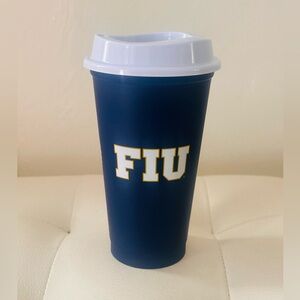 Starbucks FIU Reusable Coffee Tumbler Cup NEW